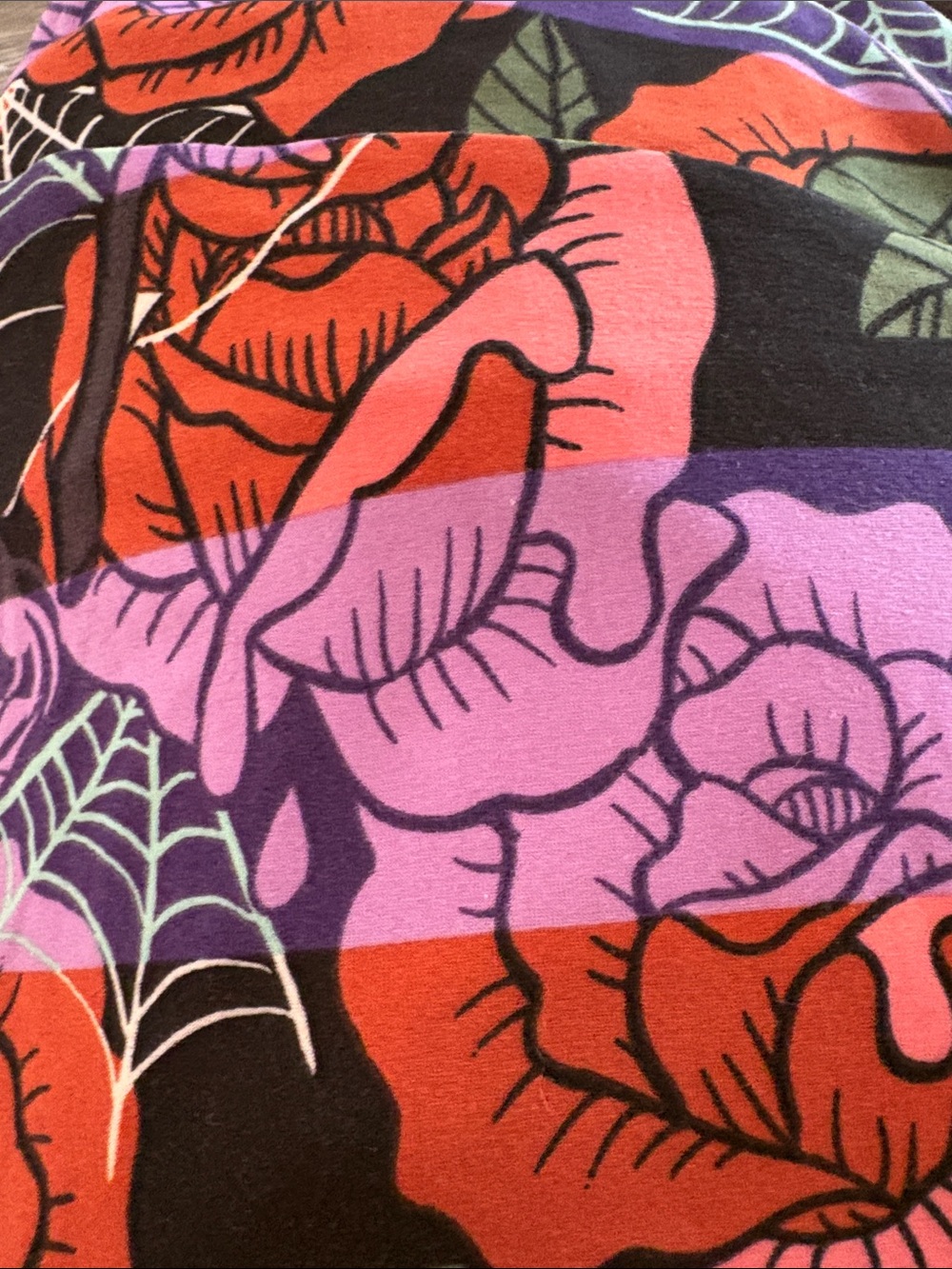 LulaRoe Tall & Curvy (TC) Floral Leggings Bundle of 3 | Fits Sizes 14β26 | EUC - Picture 5 of 7